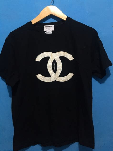 chanel t shirts for women|Chanel tee shirts vintage.